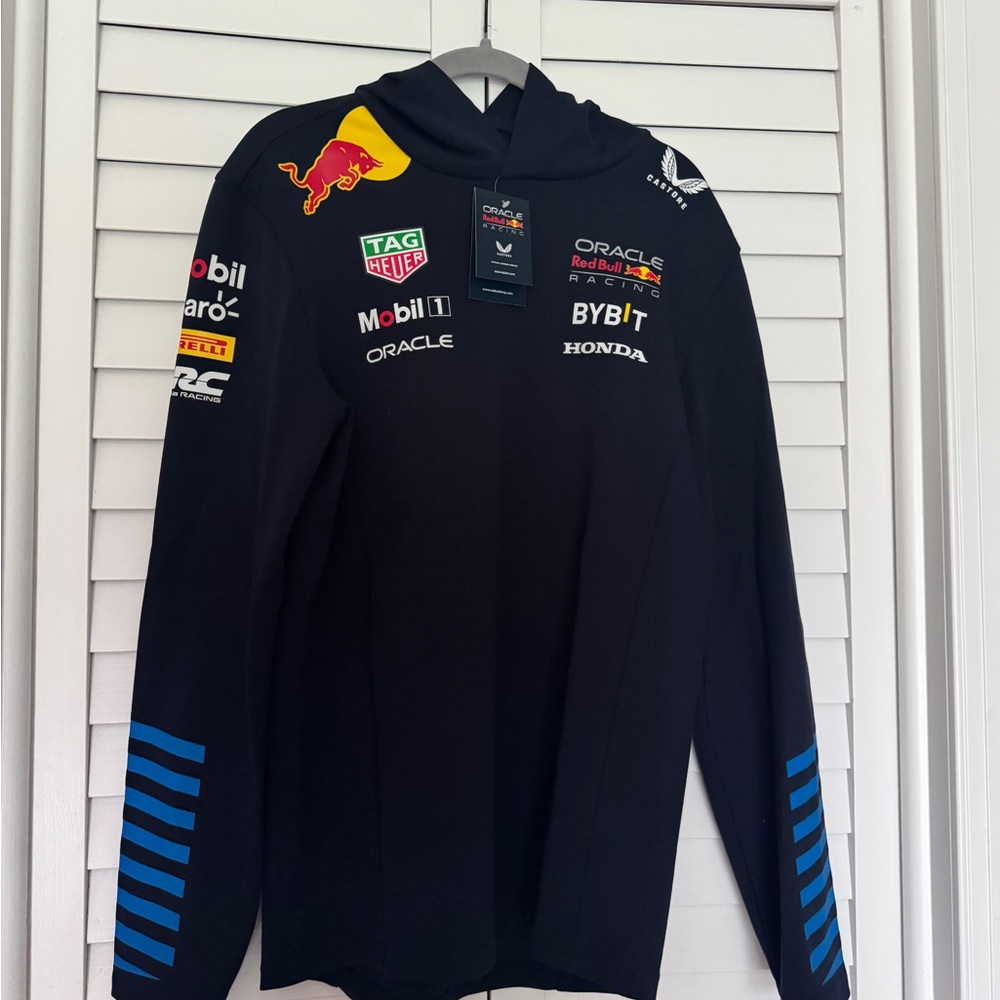 Red Bull Racing Black PullOver Hoodie